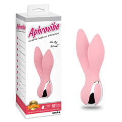 Light Pink Oh My Rabbit Double Vibrator reviews and discounts sex shop