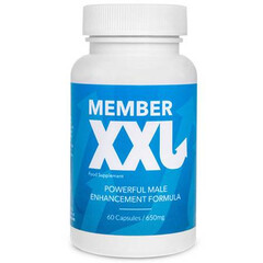Get Bigger and Fuller Erections with MEMBER XXL Penis Enlargement Capsules reviews and discounts sex shop