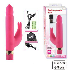 Vibrator Rechargeable Double Arousing Vibe Pink reviews and discounts sex shop