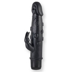 Lovely Bunny Vibe Black Vibrator reviews and discounts sex shop