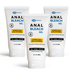 Anal Bleach Gel - Set of 3 Bottles for Anus Bleaching reviews and discounts sex shop