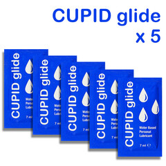 Cupid Glide Intimate Lubricant - Enhance Pleasure and Intimacy - 5 sachets reviews and discounts sex shop
