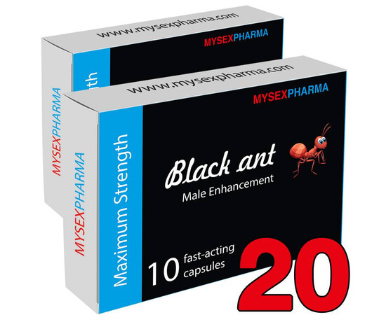 Black-Ant Sexual Stimulant 20 capsules reviews and discounts sex shop