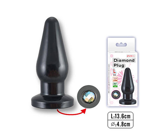 Anal dilator Diamond Butt Plug L reviews and discounts sex shop