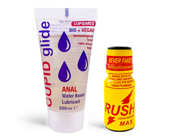 Anal Lubricant & Poppers Rush Set reviews and discounts sex shop