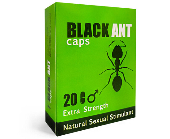 Black Ant 20 Capsules - Unlock Your Sexual Potential with Strong Erections reviews and discounts sex shop