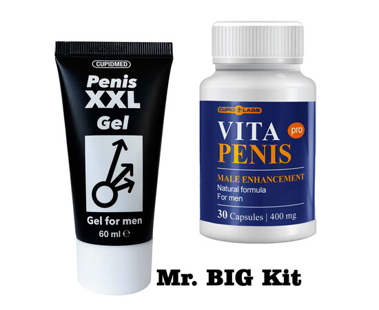 Achieve the Size You Desire with Mr. BIG Kit - Penis XXL Gel and Vita Penis Capsules for Penis Enlargement reviews and discounts sex shop